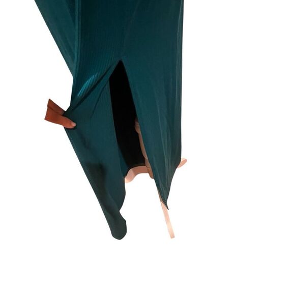 NWT L Space Hayden dress women's size large long with side slit - Picture 12 of 16